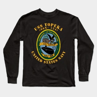 USS Topeka (SSN 754) Long Sleeve T-Shirt